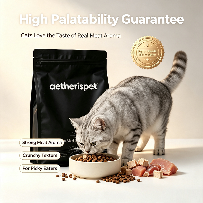 Aetherispet All-Age Freeze-Dried Blended Nutritious Dry Cat Food for All Breeds Cats - Image 3